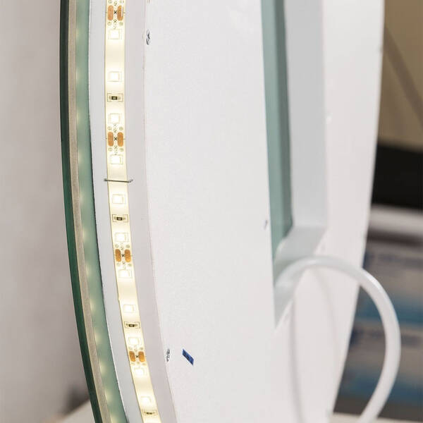 Зеркало Аква Родос Омега Делла R-line D-95 с LED подсветкой 950 мм, фото 6
