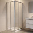 Душова кабіна Geberit Geo 560.122.00.2  квадратна 900x900 без піддону, фото 1