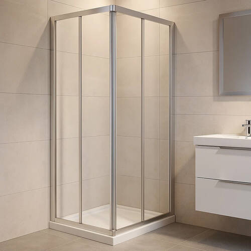 Душова кабіна Geberit Geo 560.122.00.2  квадратна 900x900 без піддону, фото 1