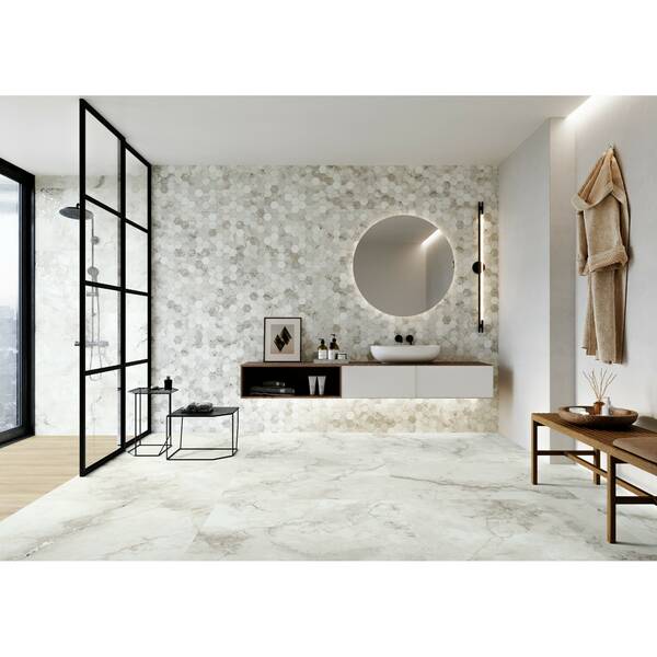 Керамограніт Cicogres Vintage White  Mt 100х100 см, фото 2
