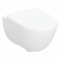 Унитаз подвесной Geberit Modo 502.939.00.1 без ободка с сидением Soft Close, фото №1