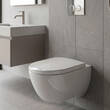 Унитаз подвесной Geberit Modo 502.939.00.1 без ободка с сидением Soft Close, фото 1