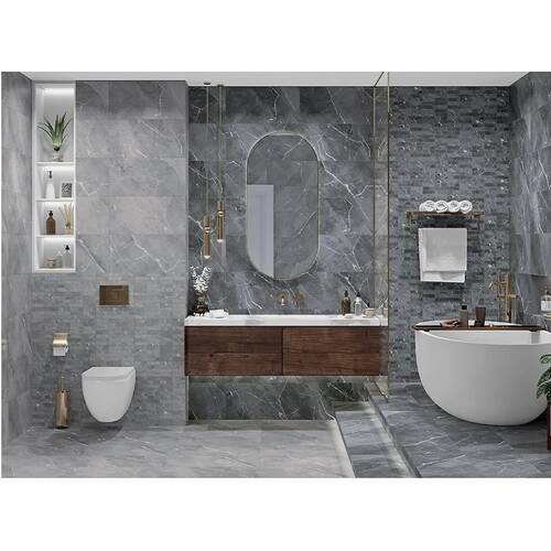 Керамогранит Cersanit Conrad Grey Matt 29,8x59,8 см, фото 2
