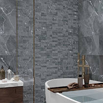 Мозаїка Cersanit Conrad Graphite Mosaic Matt 29,8x29,8 см, фото №1