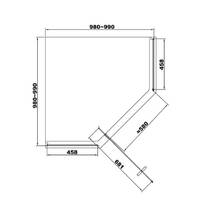 Скло до дверцят Devit Art FEN0220, фото №2