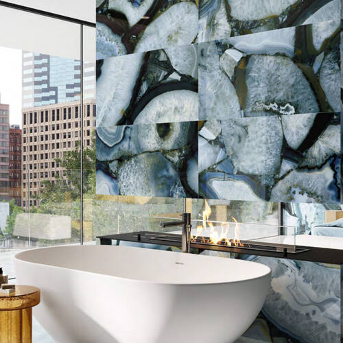 Керамограніт Emil Ceramica Agate Azure  Full Lappato  60х120 см, фото 1