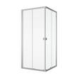Душевая кабина SanSwiss Arelia D20SE20804007 800x800мм без поддона, стекло прозрачное, проф.серебристый полир., фото 1