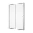 Душові двері SanSwiss Arelia D20S21204007 1200мм розсувні, скло прозоре, проф.срібний полір., фото 1