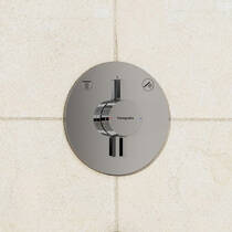 Змішувач прихованого монтажу для душу Hansgrohe DuoTurn S 75418000 на 2 споживачі, фото №1