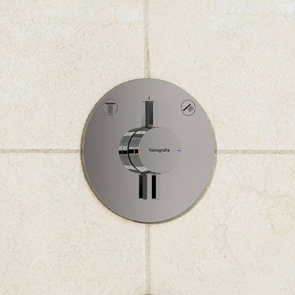 Змішувач прихованого монтажу для душу Hansgrohe DuoTurn S 75418000 на 2 споживачі, фото 1