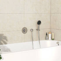 Змішувач прихованого монтажу для душу Hansgrohe DuoTurn S 75418000 на 2 споживачі, фото №6