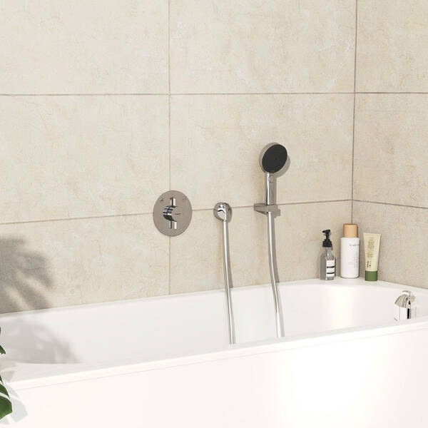 Змішувач прихованого монтажу для душу Hansgrohe DuoTurn S 75418000 на 2 споживачі, фото 6