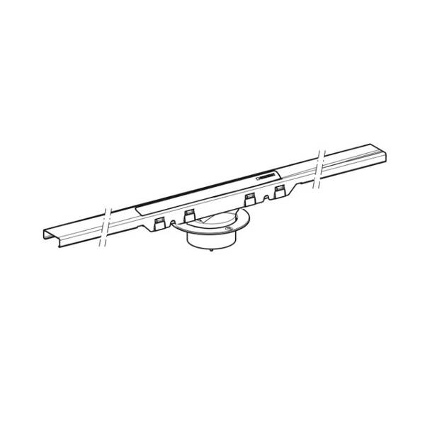 Решітка для душового каналу Geberit CleanLine 154.446.KS.1 L30-90см нержавіюча сталь матова, фото 2
