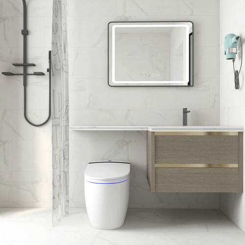 Вінілове покриття Materia SPС Marble Cristal Мармур 30,5x61 см, фото 3