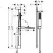 Душовий набір Hansgrohe Pulsify E 24370670 чорний матовий, 1 режим струменю, фото 4