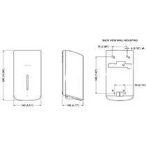 Дозатор для жидкого мыла Genwec GW04 16 01 03 автоматический, черный матовый, фото №2