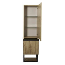 Пенал Аква Родос Лофт айрон 40 см консольний універсальний севілья, фото №4