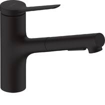 Смеситель для кухни Hansgrohe Zesis M33 74800670 150 черный матовый, фото №1