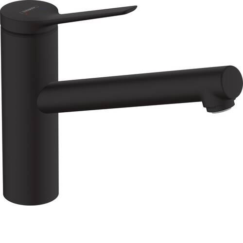 Змішувач для кухні Hansgrohe Zesis M33 74802670 150, чорний матовий, фото 1