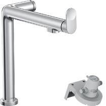 Змішувач для кухні Hansgrohe Aqittura M91 76804000 FilterSystem 240 1 jet, хром, фото №1