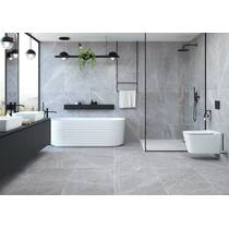 Керамогранит Almera Ceramica (Spain) Alure Grey Satinado Rect 60x120 см, фото №3