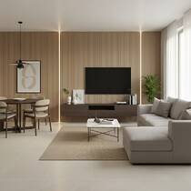 Керамограніт Almera Ceramica (Spain) Alure Cream Satinado Rect 60x120 см, фото №5