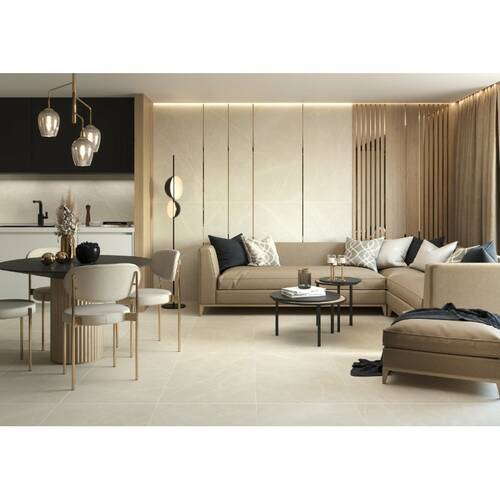 Керамограніт Almera Ceramica (Spain) Alure Cream Satinado Rect 60x120 см, фото 2