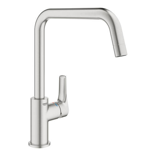 Смеситель для кухни Grohe Eurosmart 30567DC0 U-излив, суперсталь матовая, фото 1