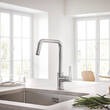 Смеситель для кухни Grohe Eurosmart 30567DC0 U-излив, суперсталь матовая, фото 5