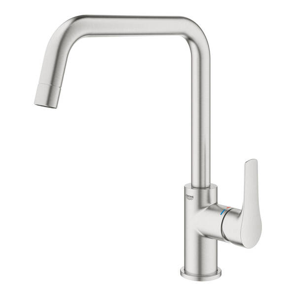 Смеситель для кухни Grohe Eurosmart 30567DC0 U-излив, суперсталь матовая, фото 2