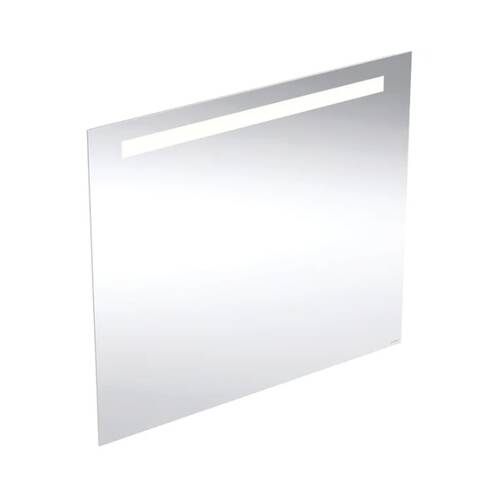 Дзеркало Geberit Option Basic 502.807.00.1 800x700 мм, з LED підсвічуванням зверху по горизонталі, фото 1