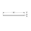 Дзеркало Geberit Option Basic 502.808.00.1 900x700 мм, з LED підсвічуванням зверху по горизонталі, фото 3