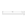 Дзеркало Geberit Option Basic 502.809.00.1 1000x700 мм, з LED підсвічуванням зверху по горизонталі, фото 3