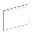 Дзеркало Geberit Option Basic 502.809.00.1 1000x700 мм, з LED підсвічуванням зверху по горизонталі, фото 2