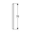 Дзеркало Geberit Option Basic 502.809.00.1 1000x700 мм, з LED підсвічуванням зверху по горизонталі, фото 5