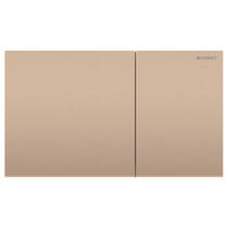 Клавіша змиву Geberit Sigma70 115.622.QB.1 червоне золото матовий, фото №1