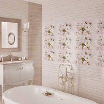 Декор Cersanit Carmel Inserto Flower 25x40 см, фото №4