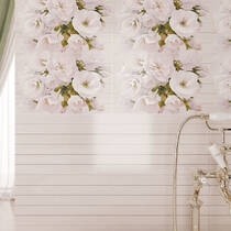 Декор Cersanit Carmel Inserto Flower 25x40 см, фото №1