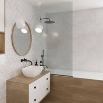 Плитка Cersanit Glam White Glossy 25x40 см, фото №2