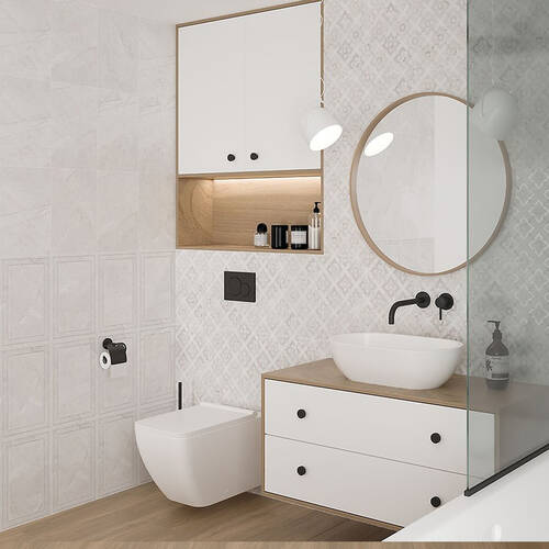 Плитка Cersanit Glam Frame Glossy 25x40 см, фото 2