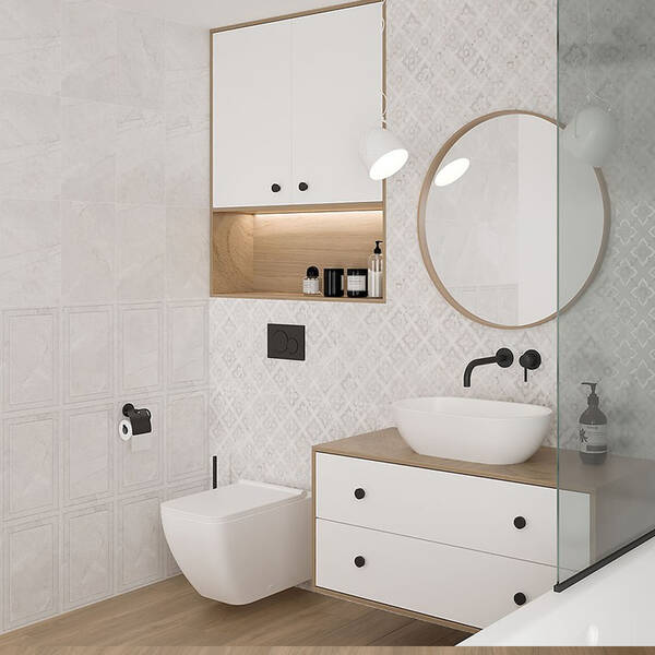 Плитка Cersanit Glam Frame Glossy 25x40 см, фото 2