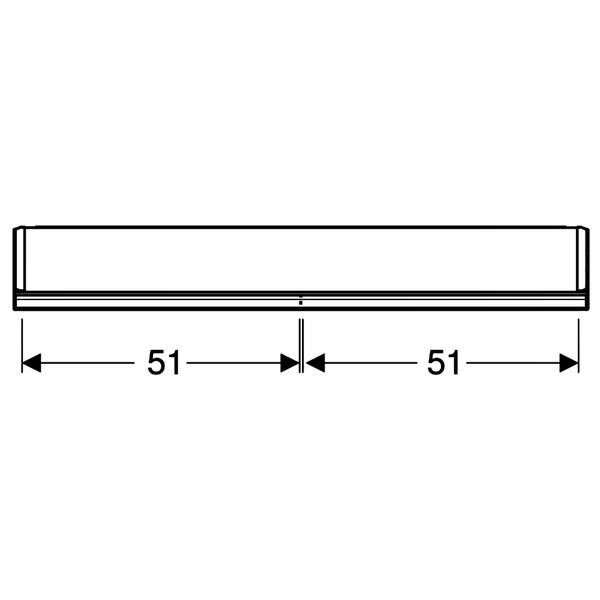 Дзеркальна шафа Geberit One 505.814.00.1 із функцією ComfortLight 1050х900 мм, фото 2