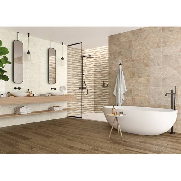 Плитка Ceramica Deseo Montana Bone Br 25x75 см, фото 2