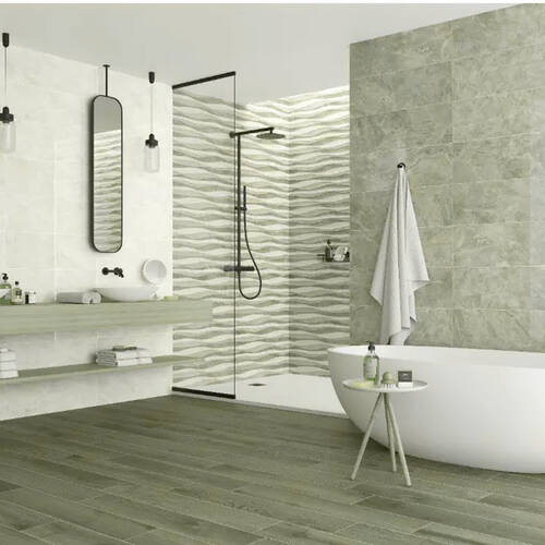 Плитка Ceramica Deseo Montana Grey Br 25х75 см, фото 2
