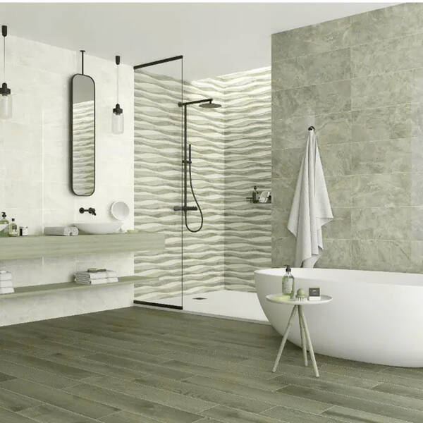 Плитка Ceramica Deseo Montana Grey Br 25х75 см, фото 2