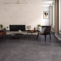 Керамограніт Almera Ceramica (Spain) P.E. Lithos Anthracite Mt Rect 100x100 см, фото №1