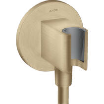 Шлангове підключення Axor ShowerSolutions 36733140 з тримачем, бронза матовий, фото №1