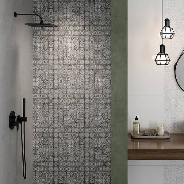 Плитка Cersanit Sansa Grey Pattern Matt 25x40 см, фото 2