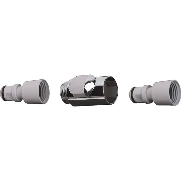 Комплект для швидкого з'єднання Hansgrohe 28346000 для ручного душу, хром, фото 1