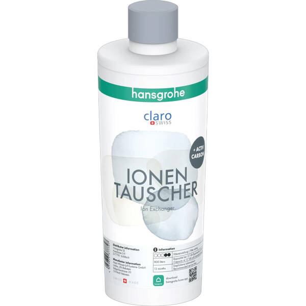Картридж для фільтра Hansgrohe Ion exchanger and Active Carbon 76815000 800 л, фото 1